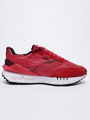 Fila Renno N Generation Lifestyle Shoes Red White Black 1RM02189-602 Men's NEW