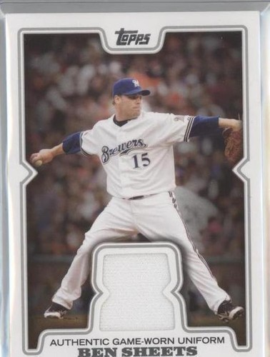 2008 Topps - Ben Sheets #TR-BS