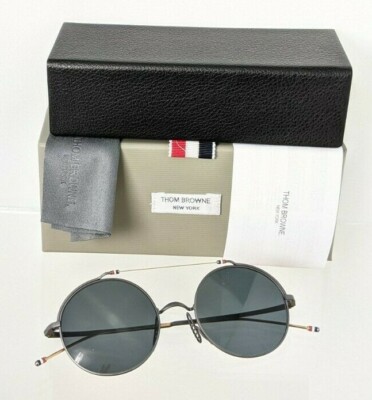 Pre-owned Dita Brand Authentic Thom Browne Sunglasses Tbs 910-49-04 Blk Gld Tb910 Frame In Brown Light (beige)