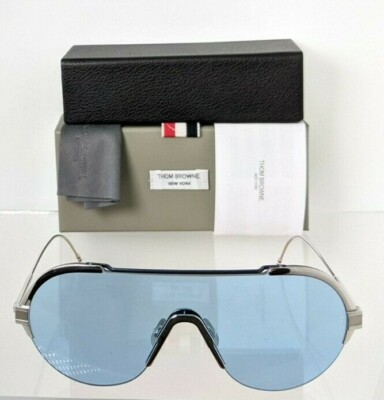 Pre-owned Dita Brand Authentic Thom Browne Sunglasses Tbs 811-144-02 Silver Tbs811 In Blue