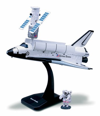 Ray NewRay Toys Model Kit Space Shuttle Adventure Space Shuttle Kit 20407L