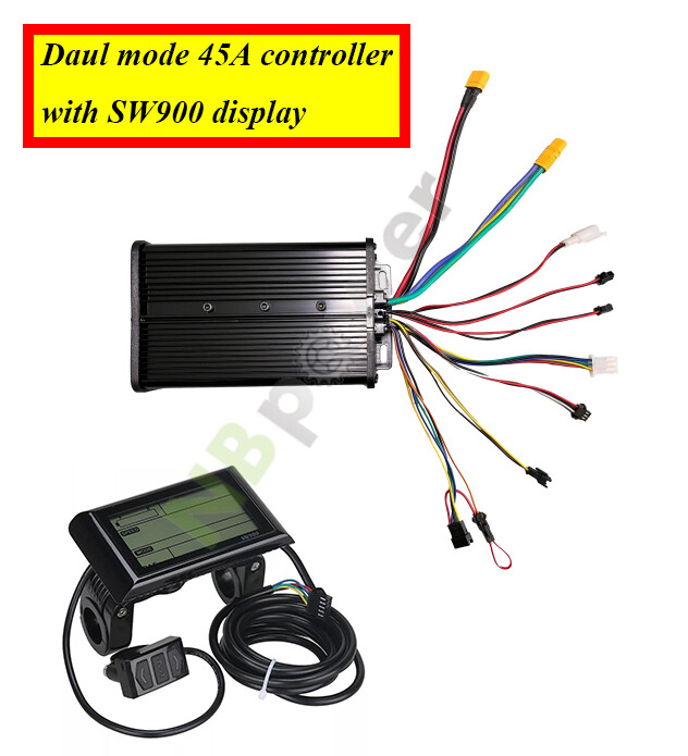 US stock:MTX39 Rim 135mm 72V 2000W motor+dual mode 45A controller conversion kit