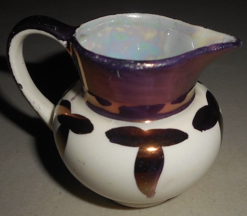 Vintage - Lancasters - Hanley England - Miniature - Pitcher - 2.25