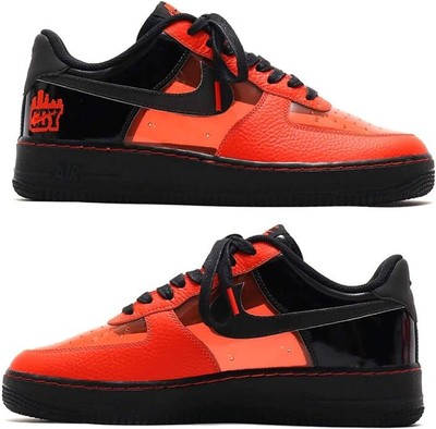Nike Air Force 1 Low Shibuya Halloween Orange Black Skeleton CT1251-006 Men's