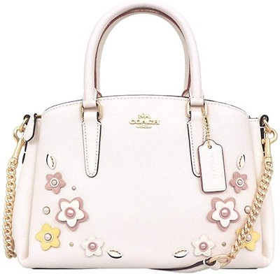 NWT COACH Shoulder Bag F28974 Calk Multi Flower Applique 230921JAX Crossbody Bag eBay