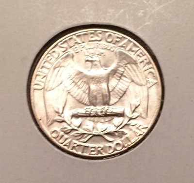1963   Silver Washington Qtr -   BU Condition .Free Ship