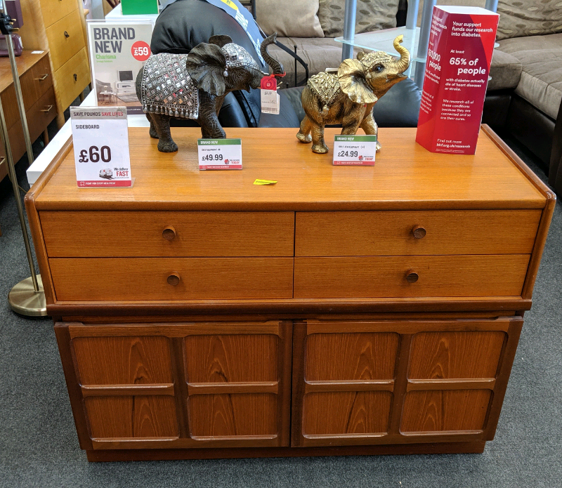 BHF Nathan 4 Drawer 2 Cupboard Sideboard in Eastleigh, Hampshire