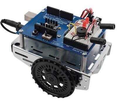 Parallax 32335 Programmable Boe Bot Robot Kit. USB Version Non Solder.