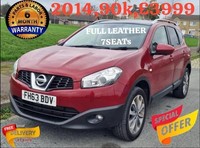 2014 Nissan Qashqai+2 1.5 dCi 7Seat [110] Tekna full Leather  HATCHBACK Diesel M