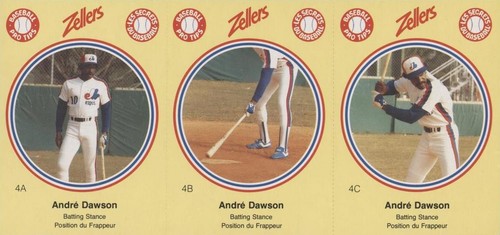 1982 Zellers Baseball Pro Tips Montreal Expos - Andre Dawson #4