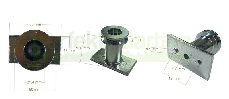 Messerhalter Ø25,4 Mm FüR Husqvarna Lm2153 Cmdae M6556 M56 5321891-79 5324211-76
