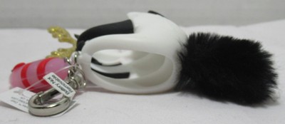 Bath & Body Works PocketBac Holder BLACK & WHITE CAT Antlers clip-on
