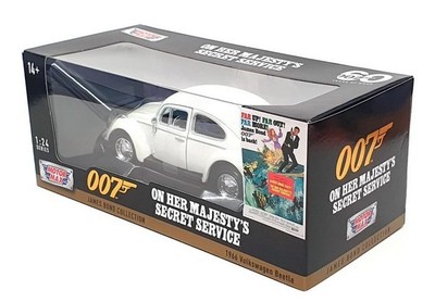 Volkswagen Coccinelle James Bond Her Majesty's Secret Service 1966 1/24 Motormax