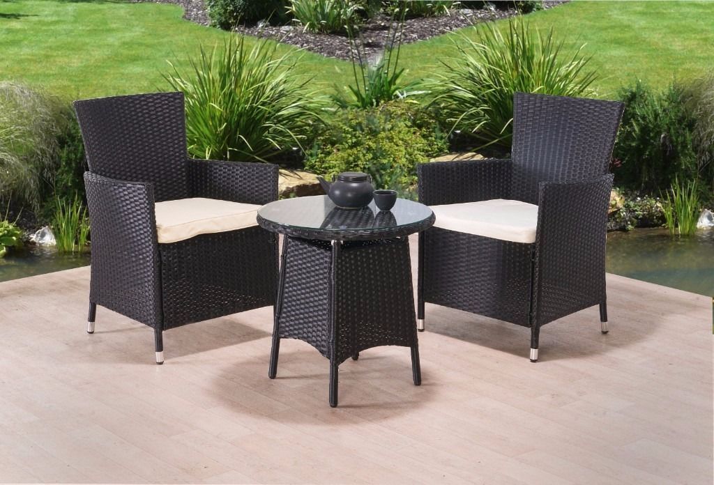 *BRAND NEW **FREE UK DELIVERY** 3Piece Rattan Garden Conservatory