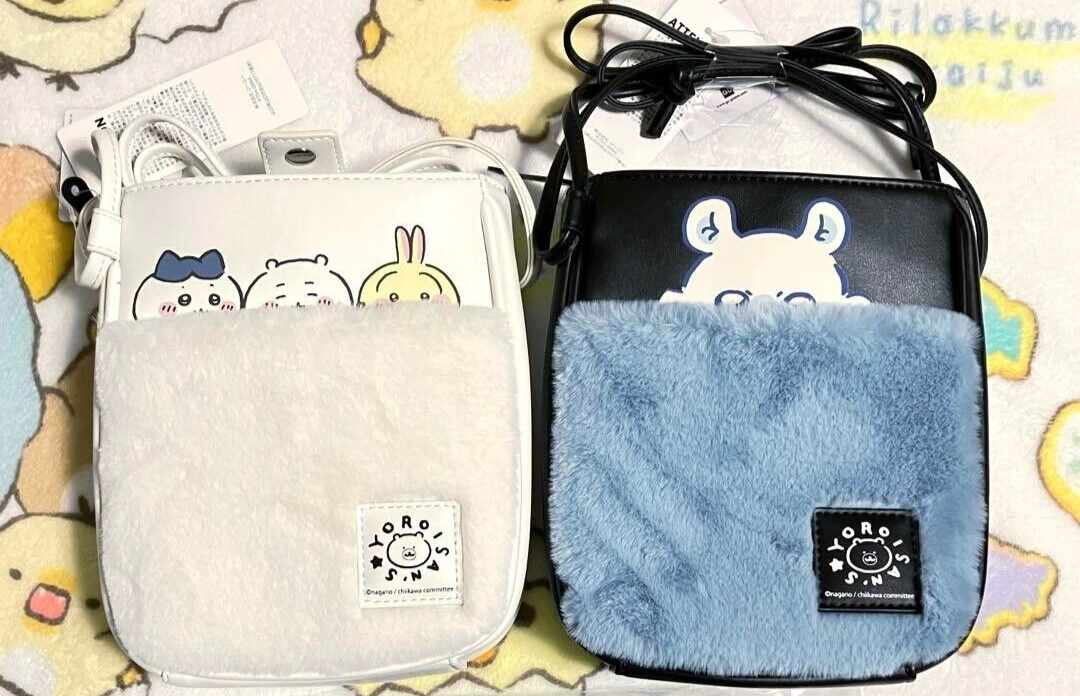 Chiikawa GU Shoulder bag pouch Chiikawa Momonga Set of 2