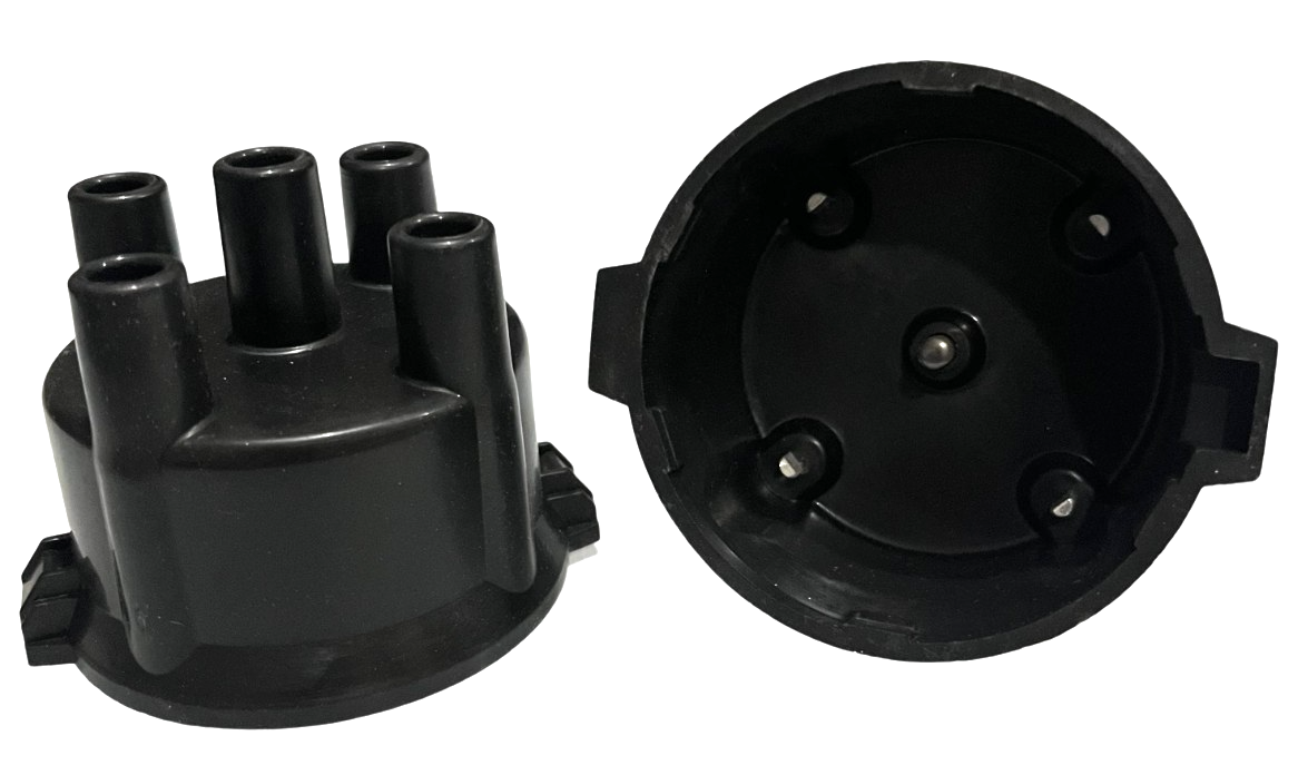 Pair Distributor Caps For Datsun Cars 75-81 Isuzu Impulse 83-86 Subaru JH63T