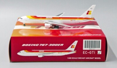 IBERIA AIRLINES B767-300ER Reg:EC-GTI JC Wings XX4261 Scale 1:400 Diecast Models