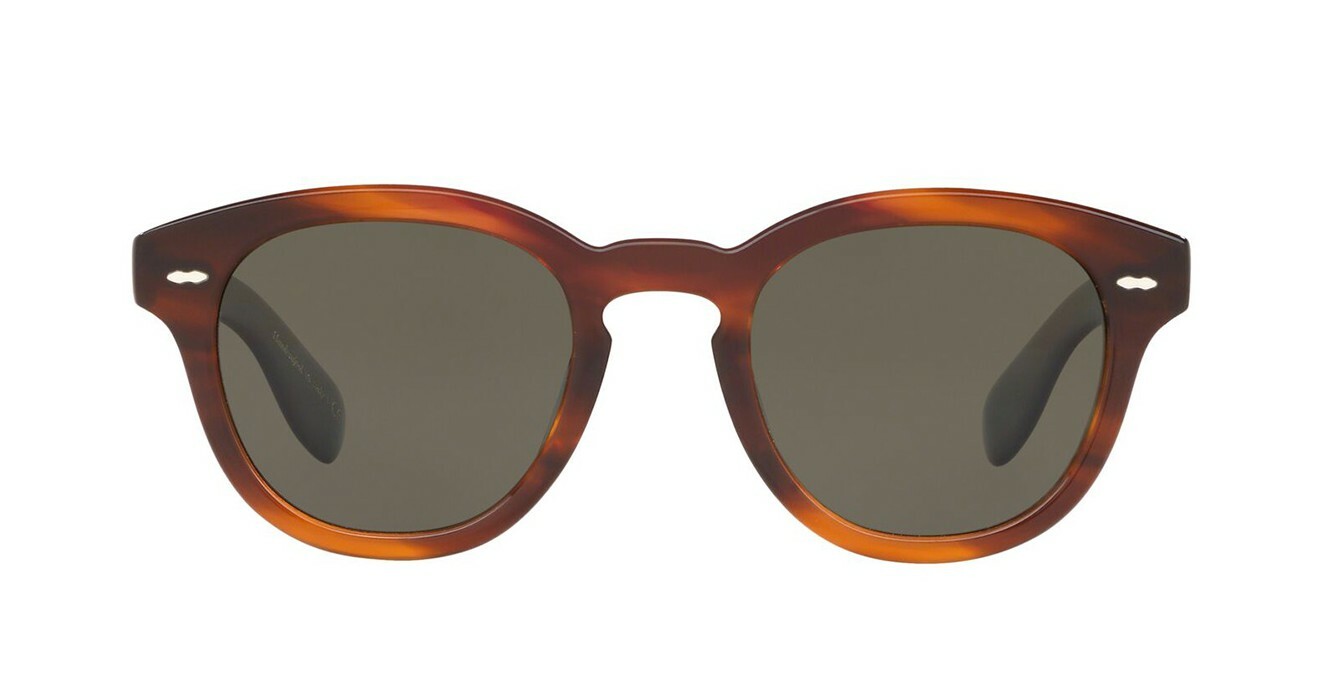 Pre-owned Oliver Peoples Cary Grant Sun Ov 5413su Grant Tortoise/g-15 Polarized Sunglasses