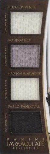 2015 Panini Immaculate Collection - Brandon Belt Hunter Pence Madison Bumgarner #10