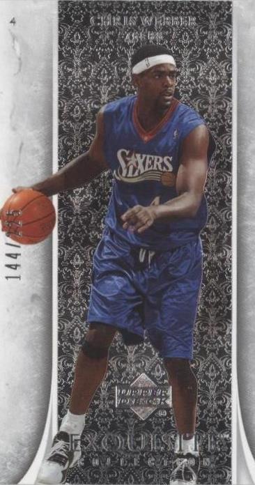 2005-06 Upper Deck Exquisite Collection - Chris Webber #31