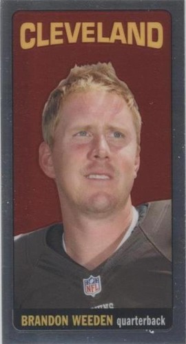 2012 Topps Chrome Brandon Weeden #6