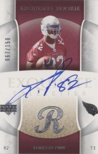 2006 Upper Deck Exquisite Collection Leonard Pope #88
