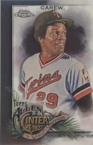 2022 Topps Allen & Ginter Chrome - Rod Carew #145