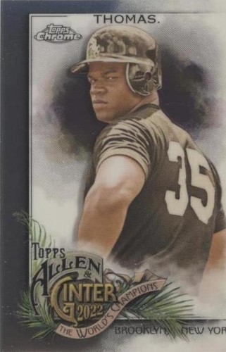 2022 Topps Allen & Ginter Chrome - Frank Thomas #9