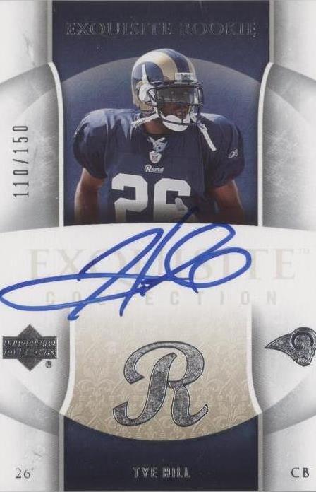 2006 Upper Deck Exquisite Collection Tye Hill #100