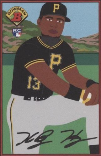 TOPPS 1989 BOWMAN X KEITH SHORE WAVE 1 ROOKIE CARD CARDINALS