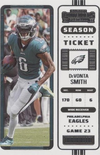 2022 Panini Contenders DeVonta Smith #78