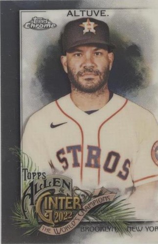 2022 Topps Allen & Ginter Chrome - Jose Altuve #96