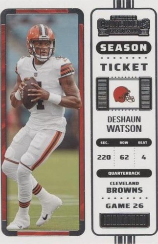 2022 Panini Contenders Deshaun Watson #23