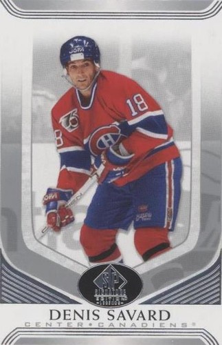 2020-21 Upper Deck SP Signature Edition Legends - Denis Savard #40