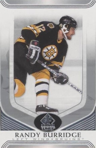 2020-21 Upper Deck SP Signature Edition Legends - Randy Burridge #236