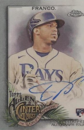 2022 Topps Allen & Ginter Chrome - Wander Franco #AGA-WF