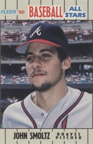 1990 Fleer Baseball All Stars - John Smoltz #36