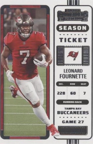 2022 Panini Contenders Leonard Fournette #95