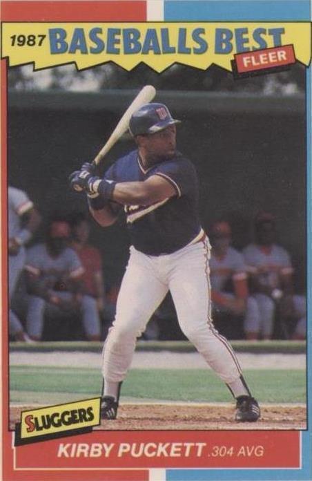 Fleer Baseball's Best Sluggers vs. Pitchers 1987 - Kirby Puckett #31