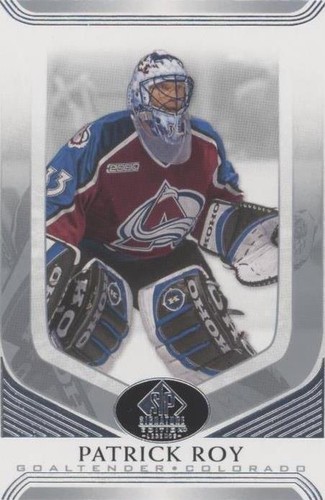 2020-21 Upper Deck SP Signature Edition Legends - Patrick Roy #331