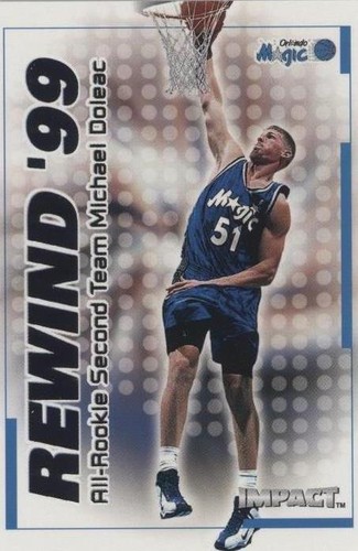 1999-00 Skybox Impact - Michael Doleac #37 RN