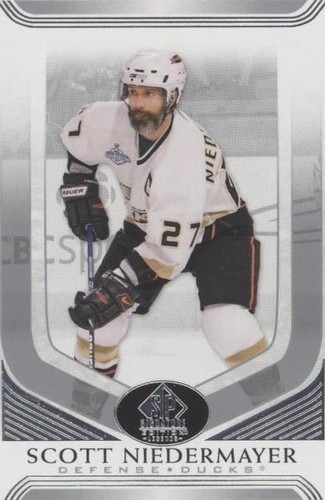 2020-21 Upper Deck SP Signature Edition Legends - Scott Niedermayer #345
