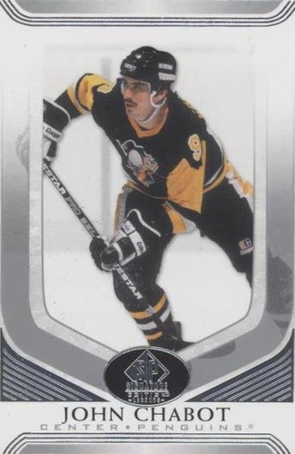 2020-21 Upper Deck SP Signature Edition Legends - John Chabot #117