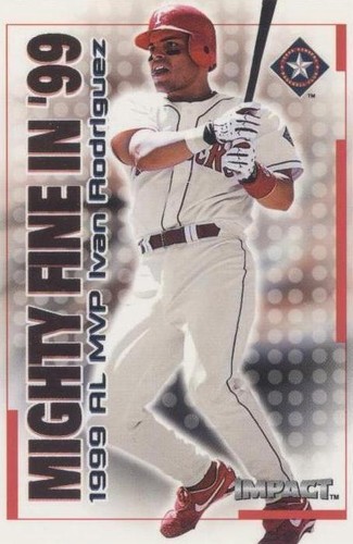 2000 Fleer Impact - Ivan Rodriguez #27 MF