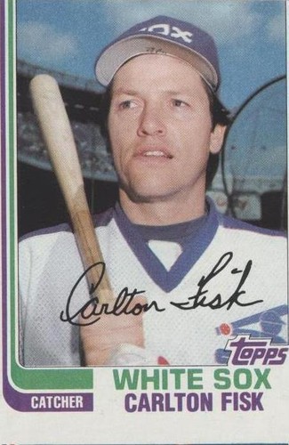 1982 Topps - Carlton Fisk #110
