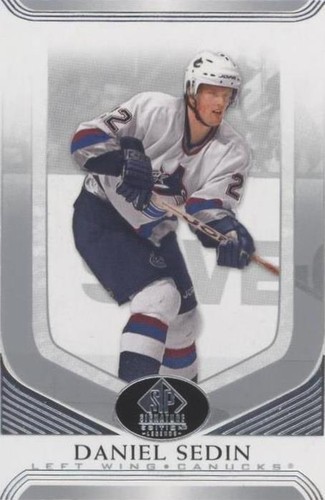 2020-21 Upper Deck SP Signature Edition Legends - Daniel Sedin #2