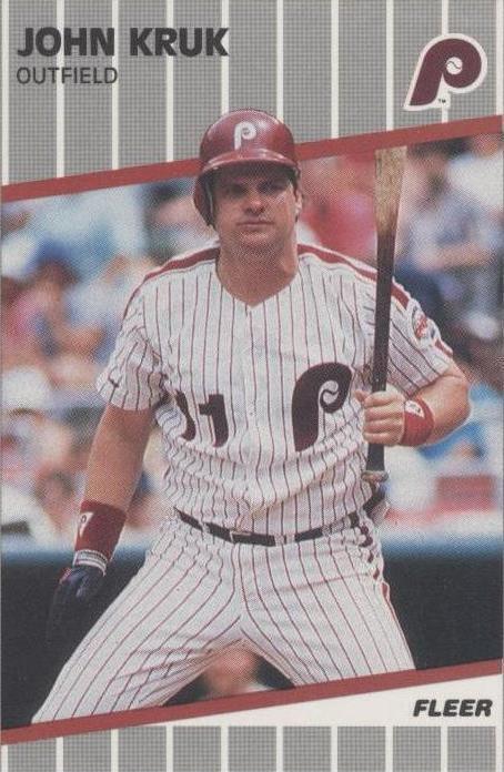 Actualización Fleer 1989 - John Kruk #U-109