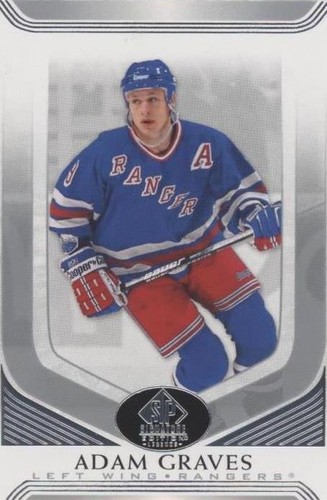 2020-21 Upper Deck SP Signature Edition Legends - Adam Graves #106