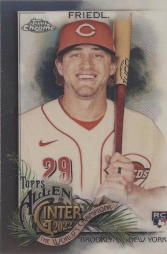 2022 Topps Allen & Ginter Chrome - T.J. Friedl #159