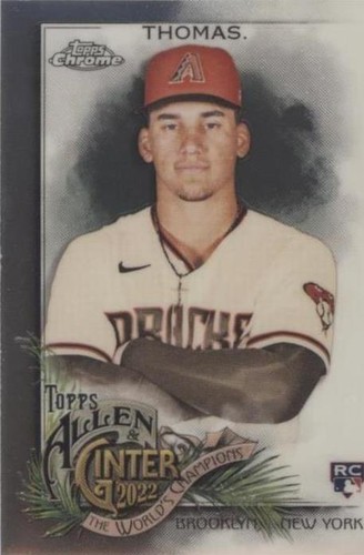 2022 Topps Allen & Ginter Chrome - Alek Thomas #289